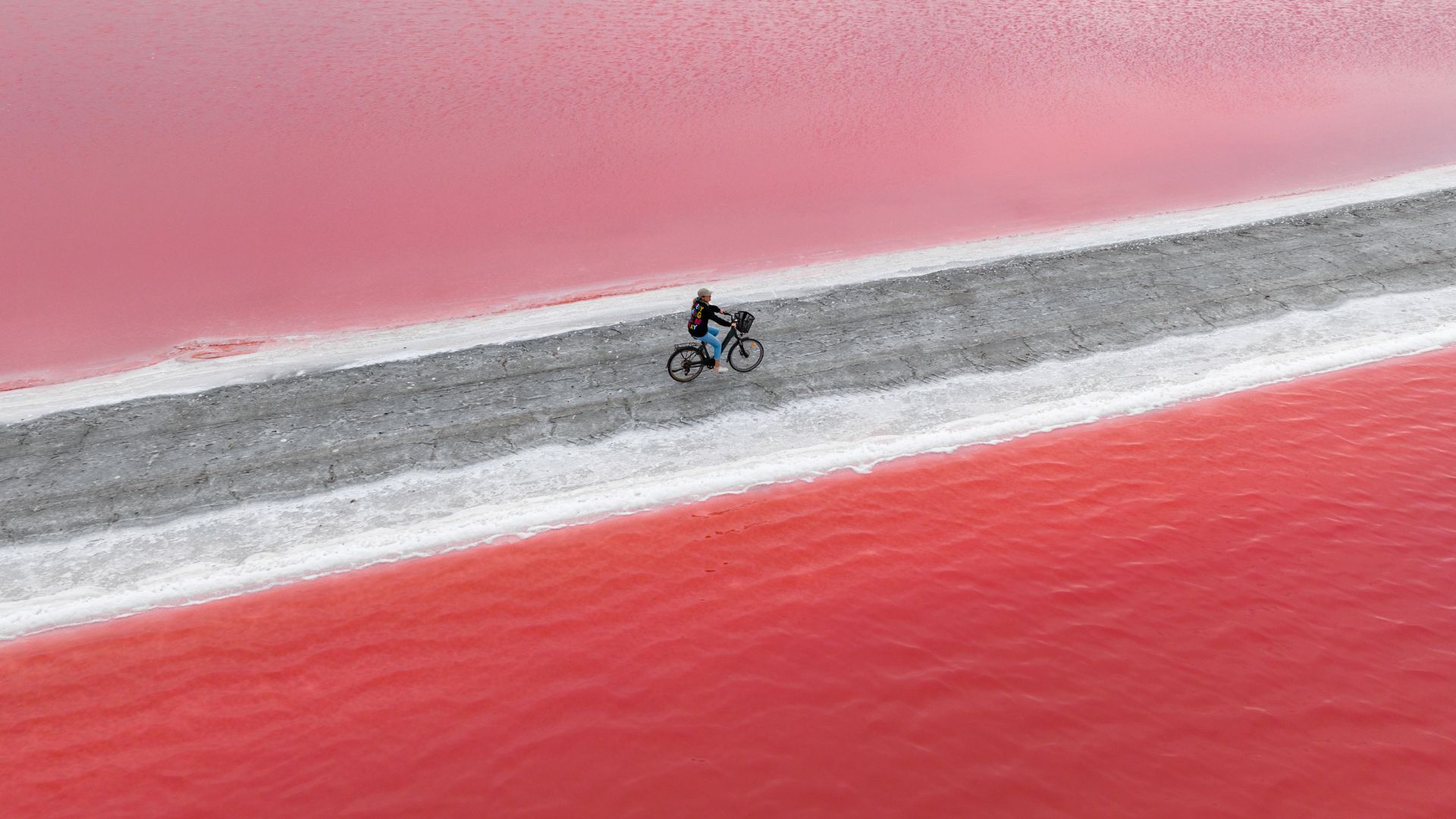 Salin d'Aigues-Mortes, France