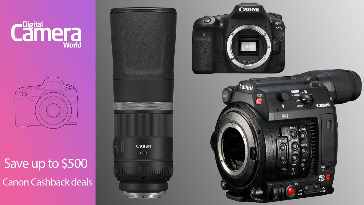 Canon cashback deals