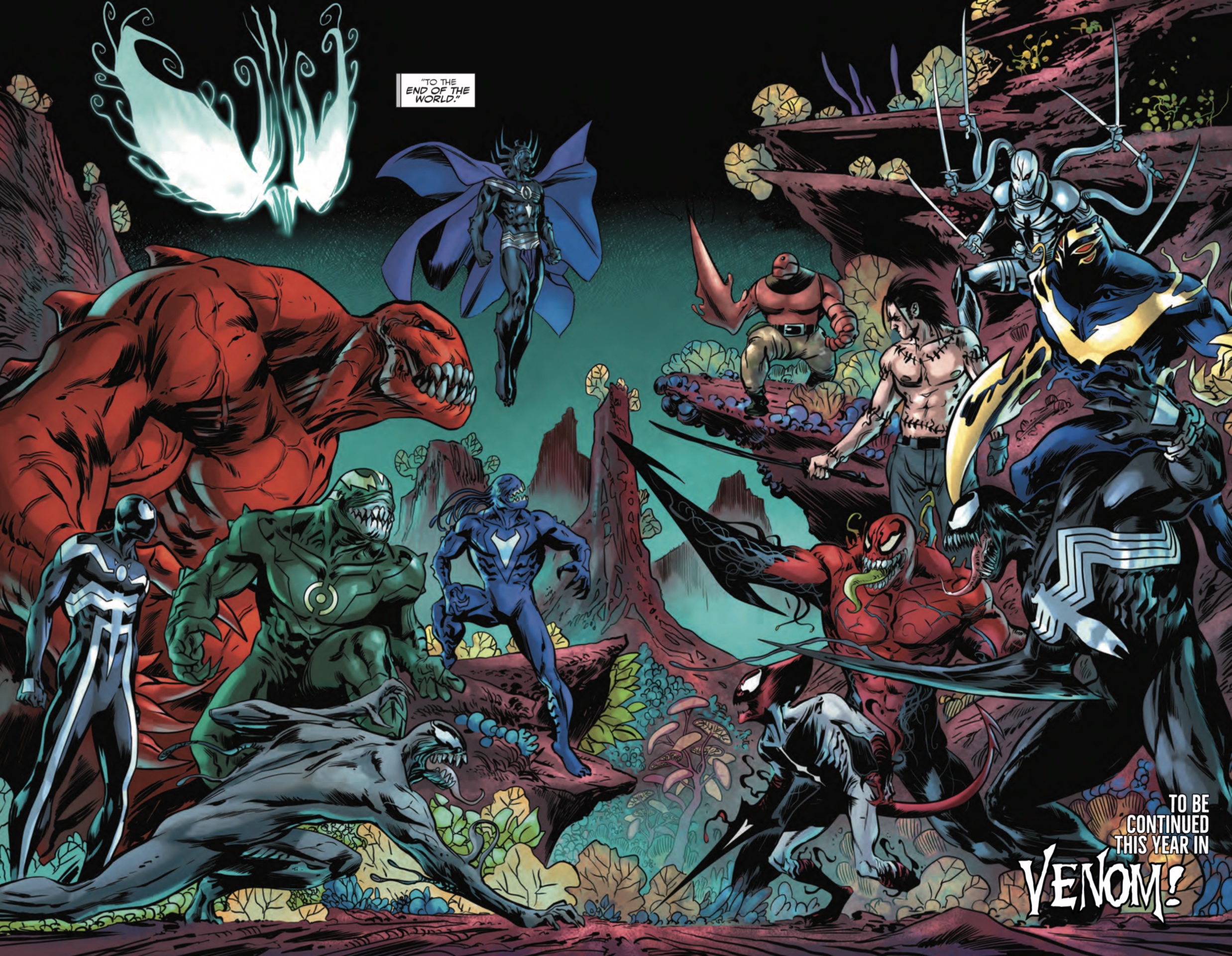 Spider-Man/Venom FCBD 2022 page