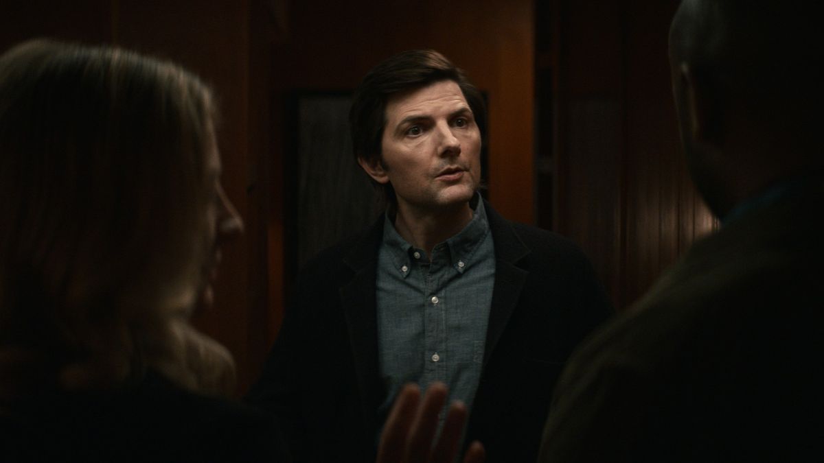 Adam Scott as Mark Scout in Severance