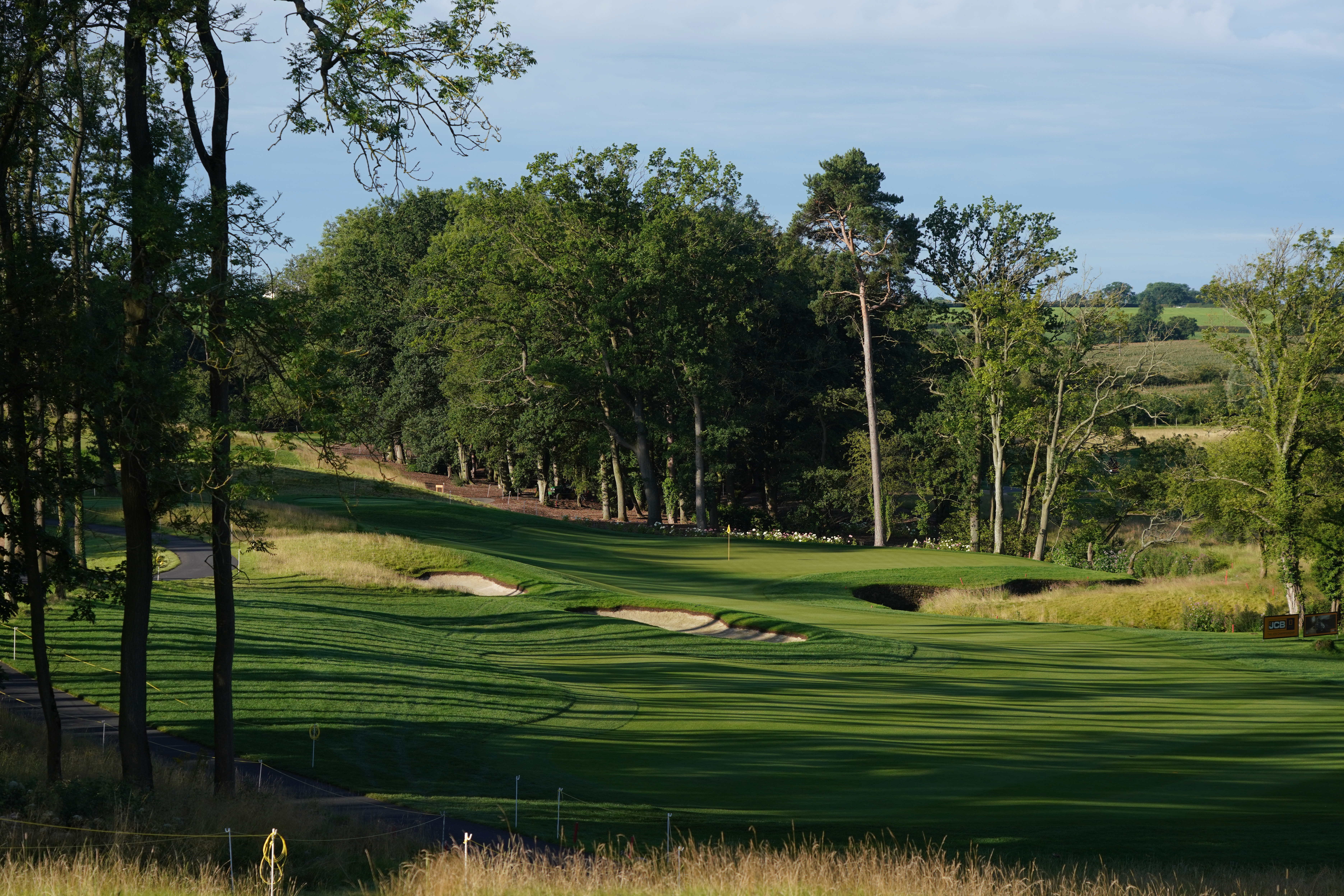 JCB Golf & Country Club par-4 driveable 12th hole LIV Golf
