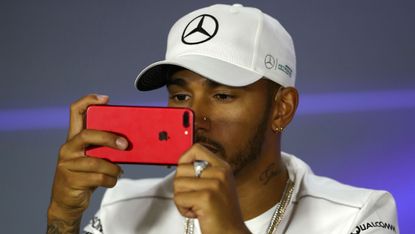 Lewis Hamilton F1 Instagram Twitter