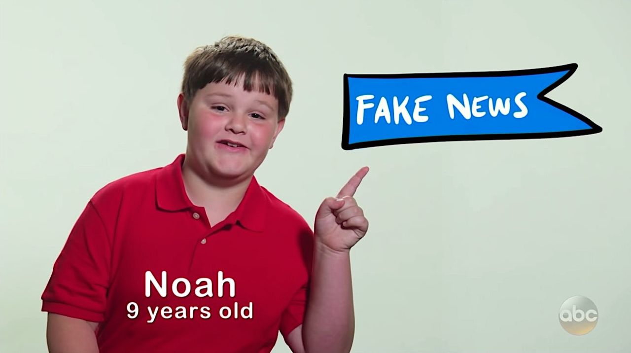 Jimmy Kimmel asks Noah to explain &amp;quot;fake news&amp;quot;