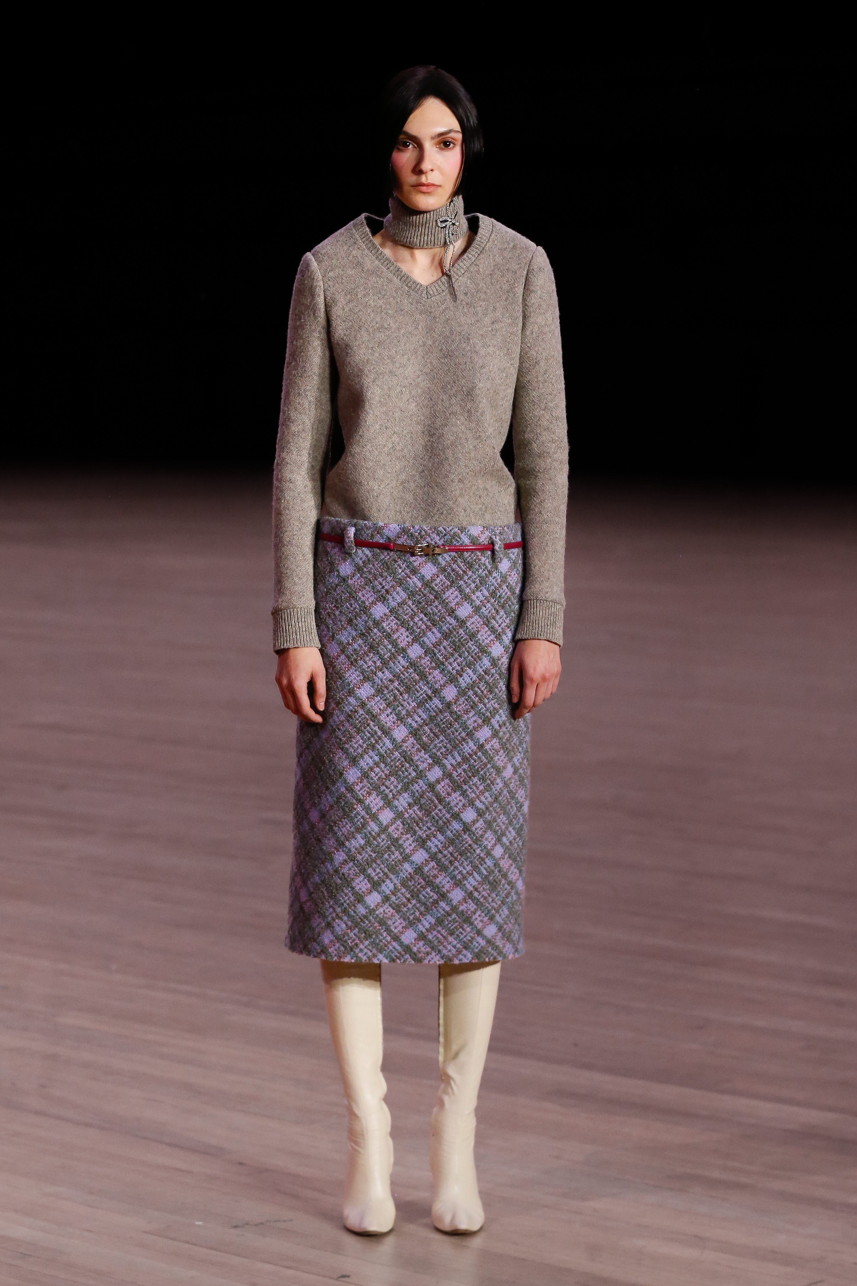 models wear the Marc Jacobs Fall 2026 runway collection at the Park Avenue Armory