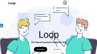 Website screenshot for Loop