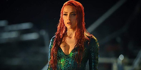 Aquaman Mera on the surface with drenched hair