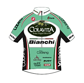 Colavita-Bianchi's 2015 jersey.