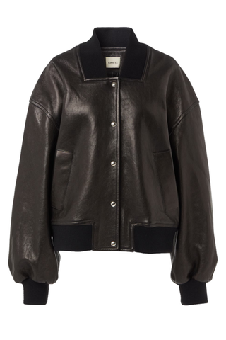 Spence Leather Bomber Jacket