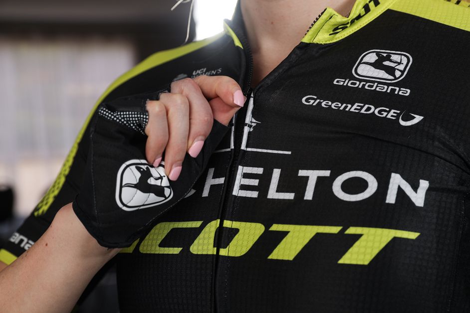 Both sponsor names appear prominently on the front of the jersey