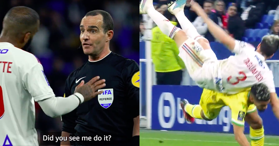 WATCH Ligue 1 referee wears mic during game and it makes for fascinating viewing FourFourTwo