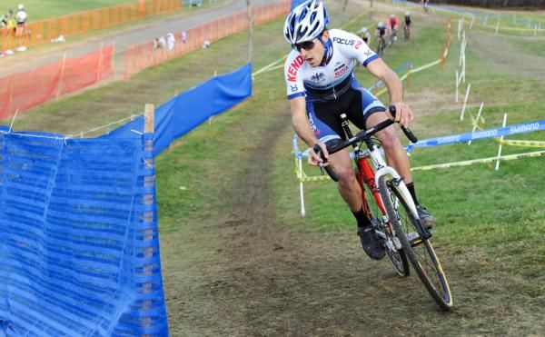 Jeremy Durrin off the front.