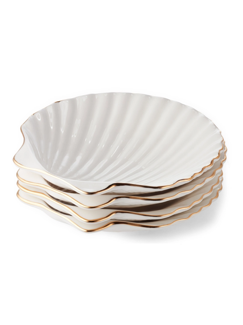 Shell Appetizer Plates