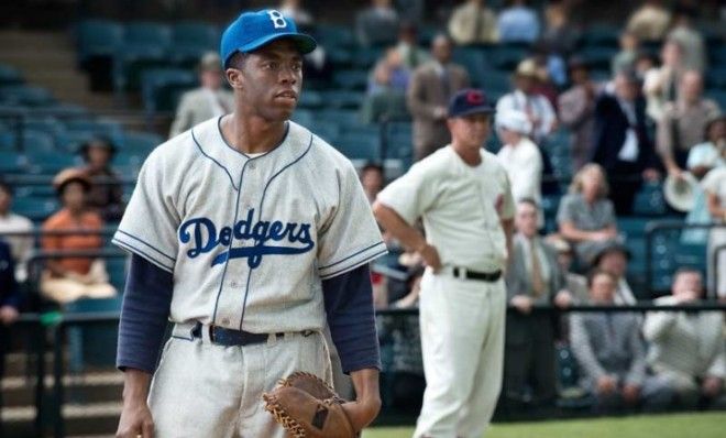 Chadwick Boseman in &amp;quot;42&amp;quot;