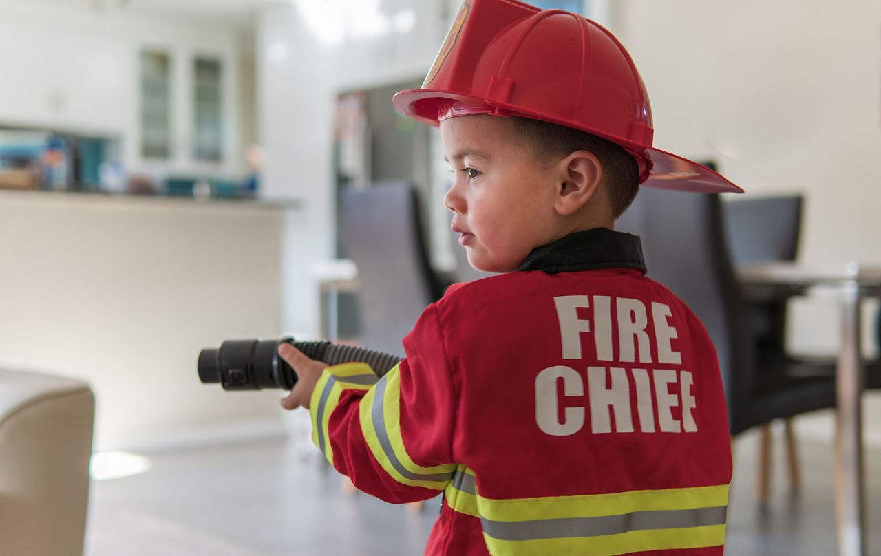 fire service helps boy head stuck toilet seat