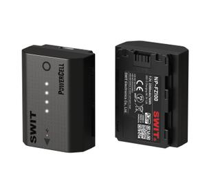 SWIT NP-FZ100 batterie front and rear.