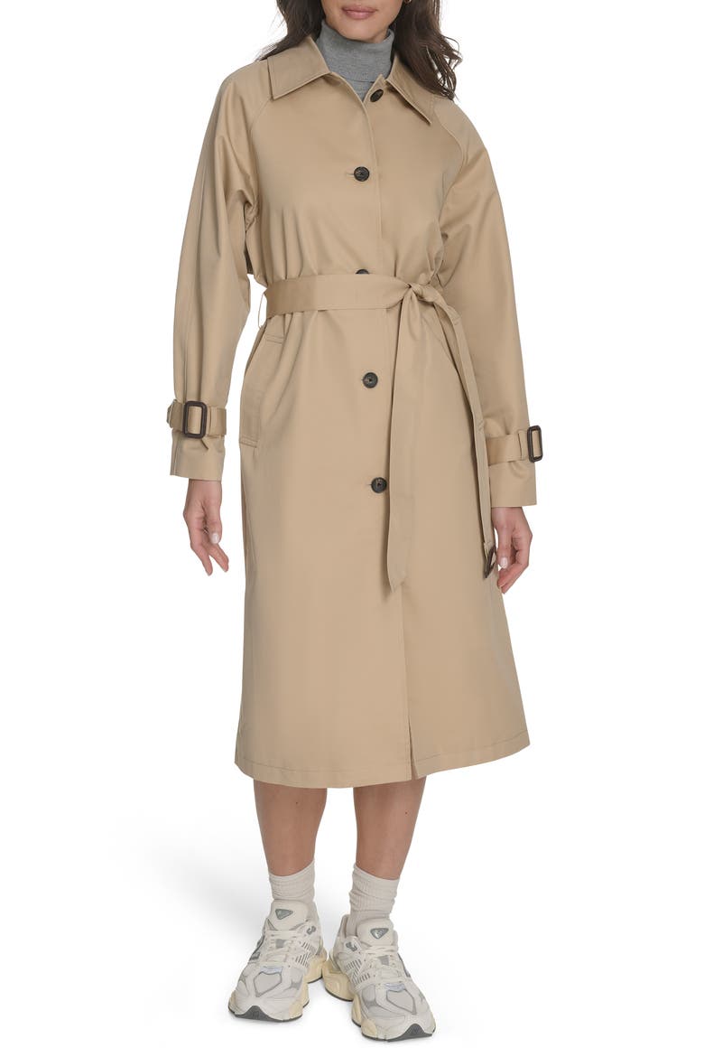 Single Breasted Trench Coat