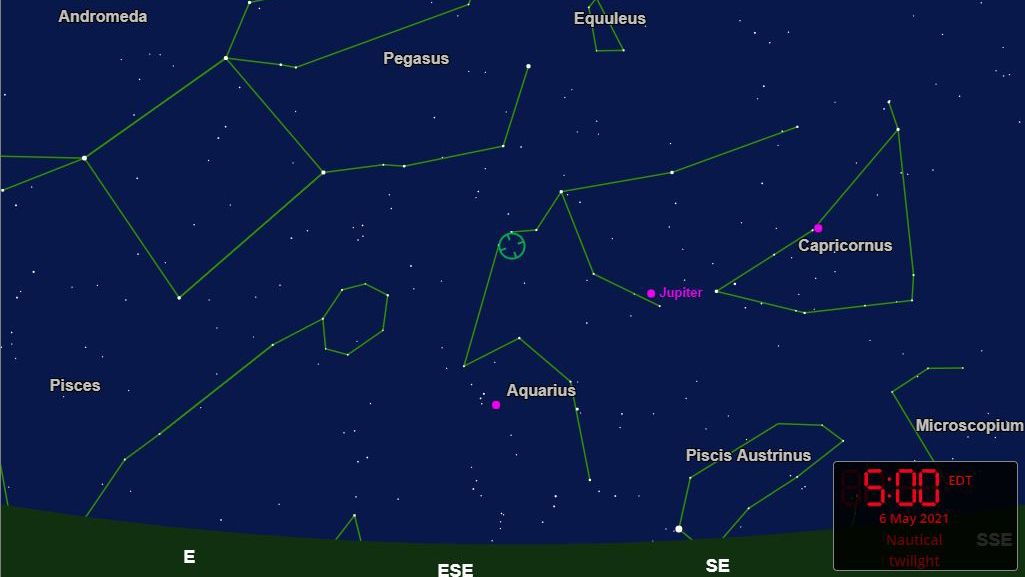 The Eta Aquarid meteor shower of 2021 peaks this week. Here's how to ...