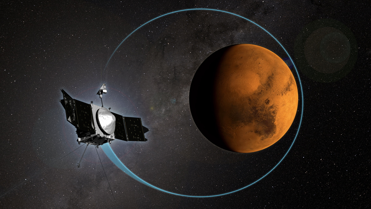 MAVEN Completes 1,000 Orbits Around Mars 