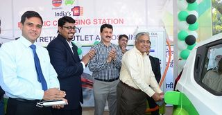Indian Oil Corporation's first eV charging station in Nagpur
