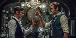 Zac Efron and Hugh Jackman in the Greatest Showman