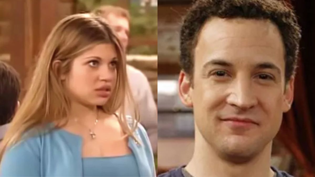 Danielle Fishel and Ben Savage