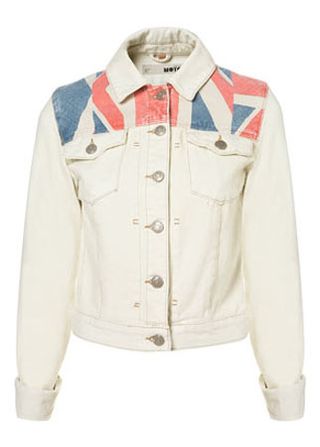 Topshop Union Jack flag jacket, £46