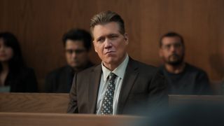 Holt McCallany as Neil Bishop in a courtroom in The Lincoln Lawyer season 3