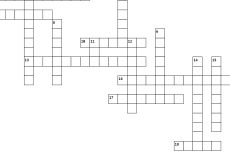 Tuscan Wine Crossword