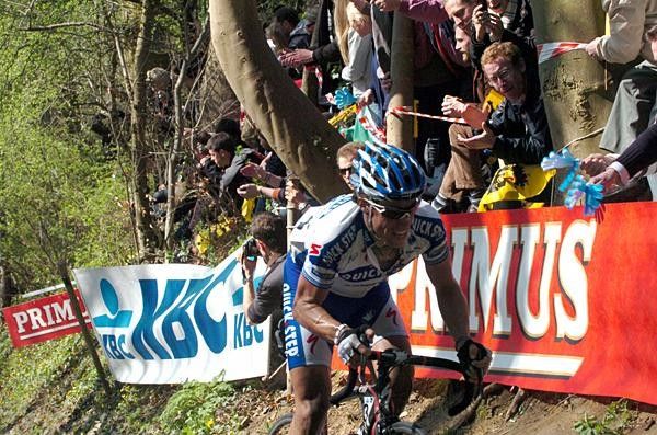 Sylvain Chavanel (Quick Step) showed he is a serious contender for the Ronde.