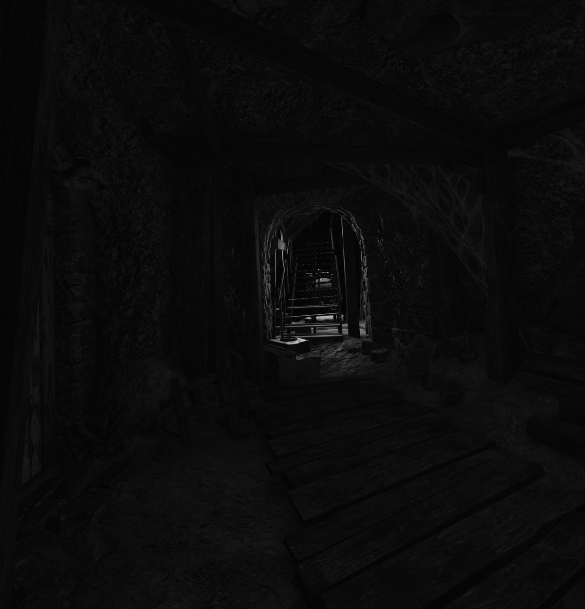 Expect way more endlessly creepy hallways like this one.