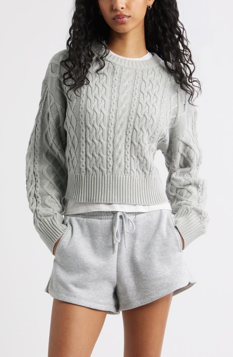Cable Pullover Sweater