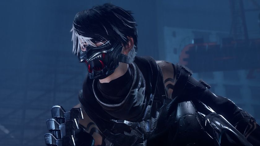 A close up of Yakumo in Ninja Gaiden 4