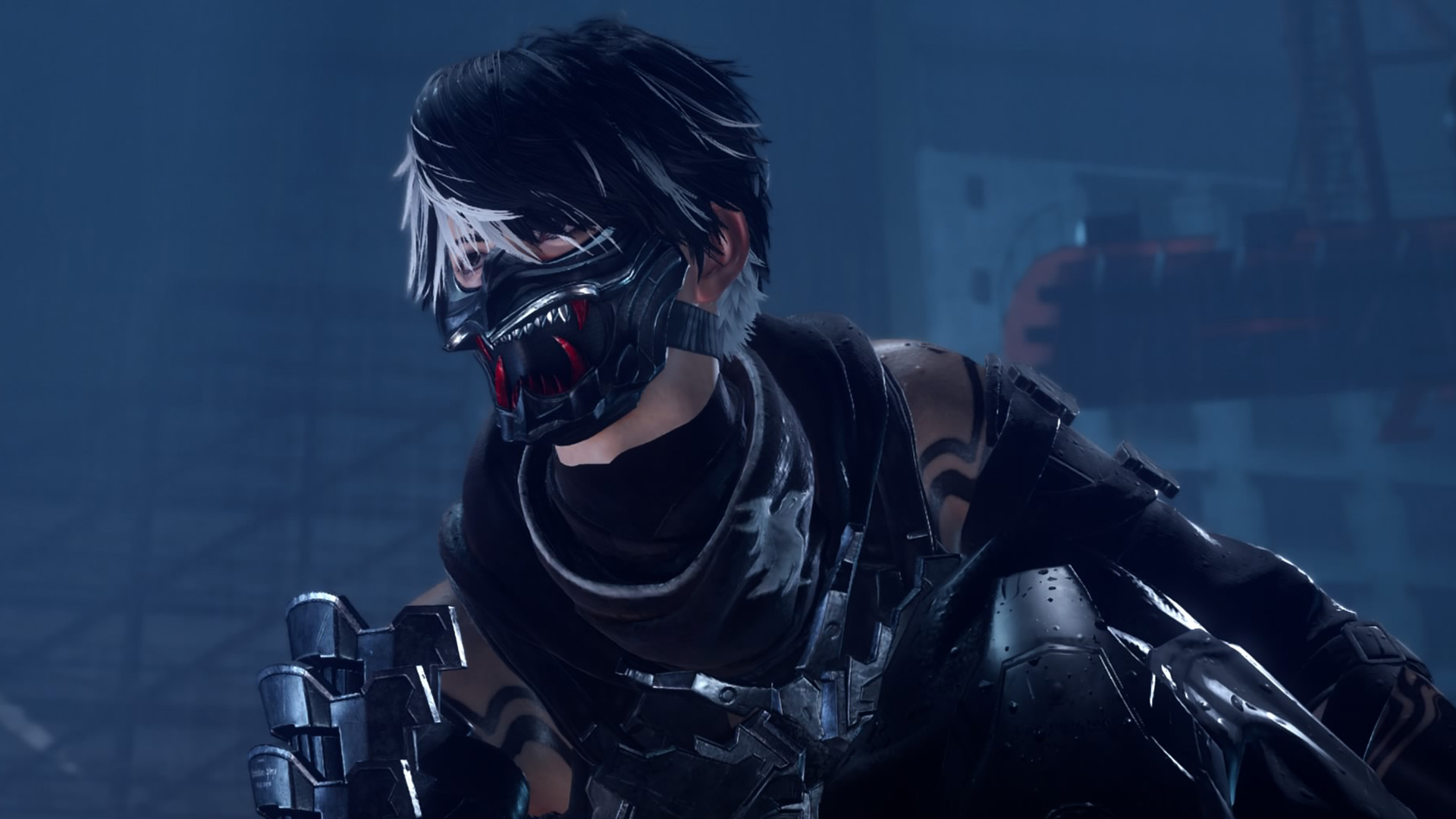 A close up of Yakumo in Ninja Gaiden 4