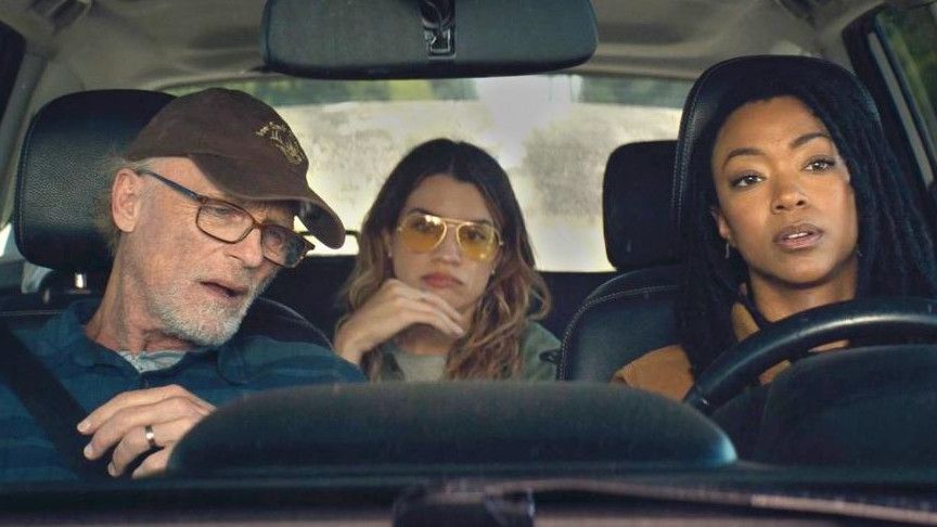 Ed Harris, Natalie Morales and Sonequa Martin-Green in My Dead Friend Zoe