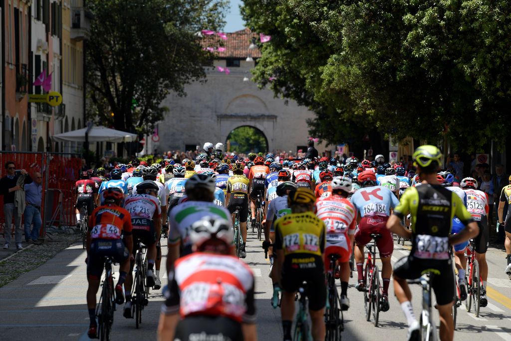 The racing starts on stage 19 of the Giro d'Italia
