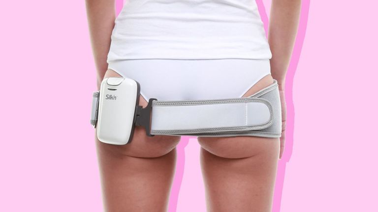 Pink, Waist, Clothing, Shoulder, Leg, Abdomen, Joint, Fashion, Pencil skirt, Thigh,
