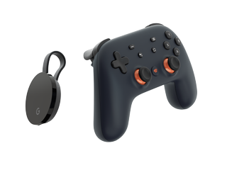 The controller and Chromecast needed for Stadia