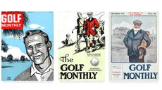 Three classic Golf Monthly covers