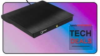 Tech Deals cover featuring an external USB-C CD/DVD drive