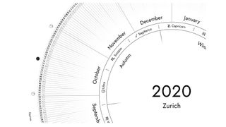 circular calendar