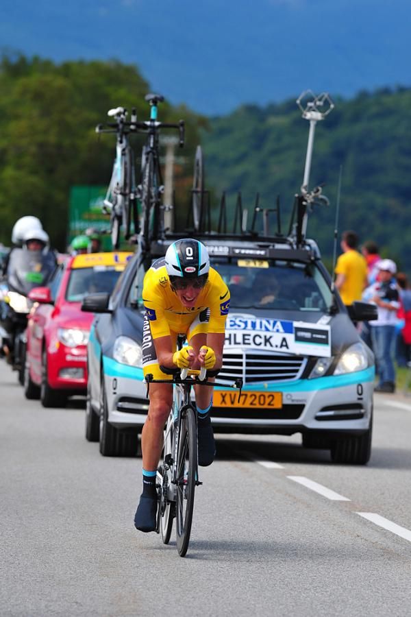 Andy Schleck gave it everything he had left, but it wasn't enough.