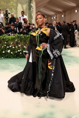 Queen Latifah attend the Met Gala 2024 for the first time