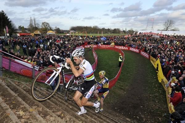 World champion Niels Albert finished just off the podium today.