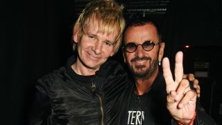 Ringo Starr and son Zak Starkey