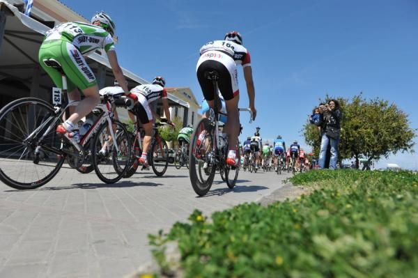 Sven Forberger (Team NSP) and Harmen Mijnen (Babydump-Lemmers-Wilvo)