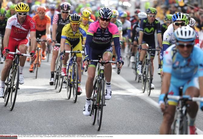 Chris Horner (Lampre-Merida) is back racing in Spain