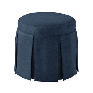 Harrison Round Stool - Skirted