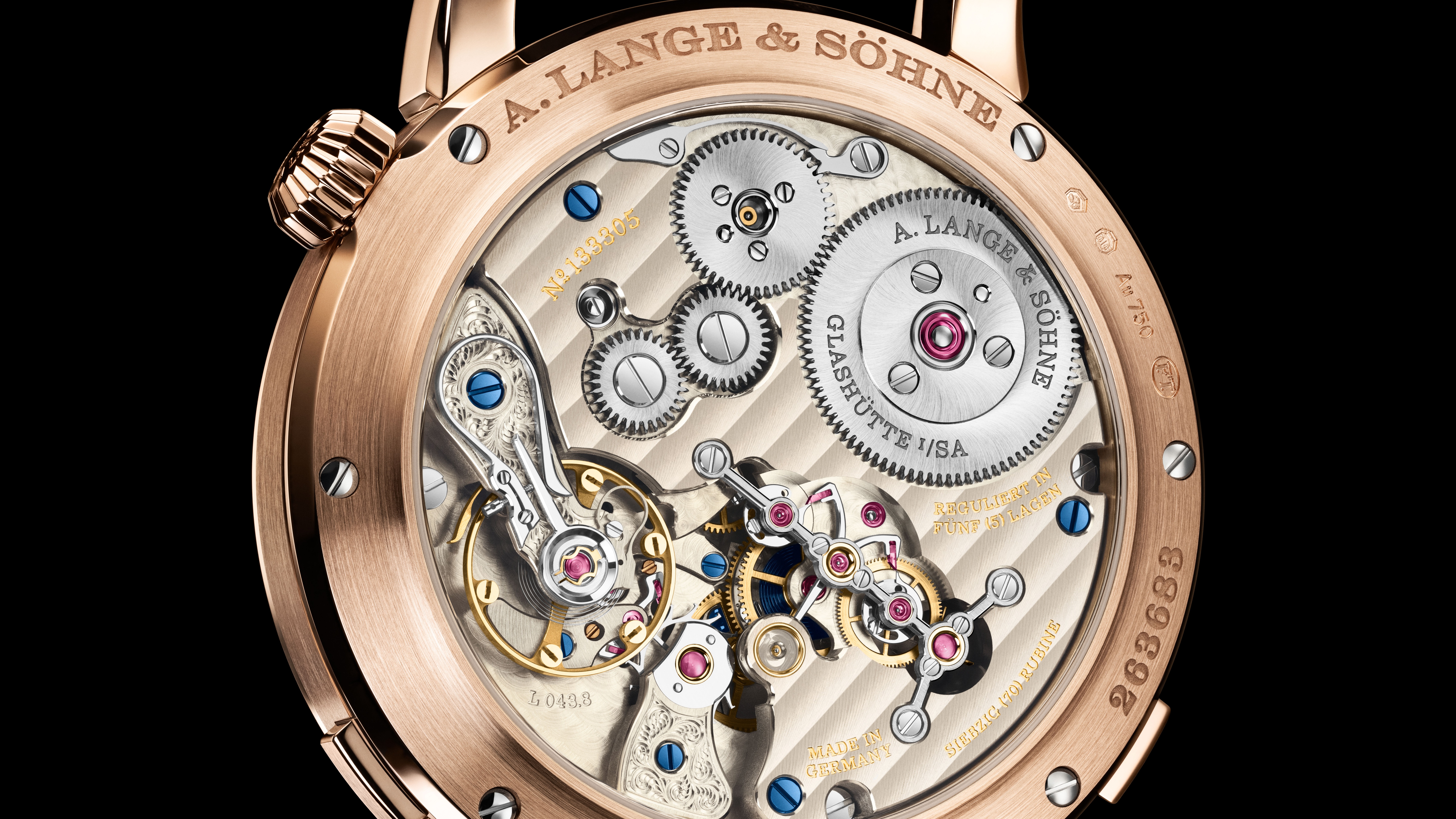 A Lange and Söhne Zeitwerk Date