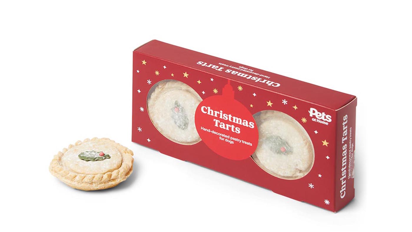 Pets at Home Christmas Tarts Dog Treats