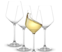 JoyJolt Layla White Wine Glasses, Set of 4
RRP: $27.95/£42.59
A must-have for any kitchen, especially those wanting to embody a Nancy Meyers character. These glasses feature a classic rounded shape and will make you, and your kitchen shelves look instantly elegant. 